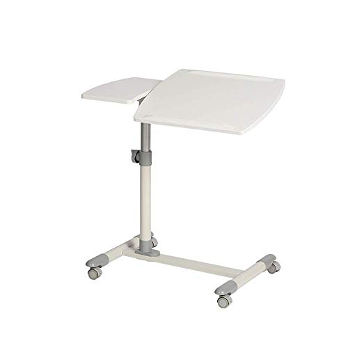 ISCBAFYX Möbel höhenverstellbarer tragbarer Laptop-Schreibtisch-Tischwagen (Farbe: Schwarz, Größe: Einheitsgröße)/B von ISCBAFYX