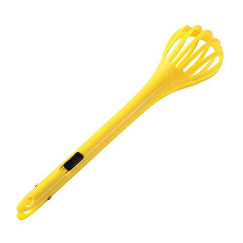 ISCBAFYX Multifunktionales Küchenwerkzeug: Schneebesen-Ei-Schläger-Zange in leuchtendem Gelb Silk Pillowcase von ISCBAFYX