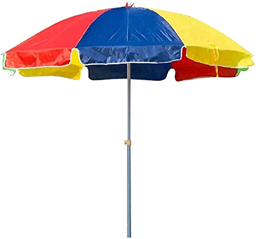 ISCBAFYX Sonnenschirm für den Garten, Terrassenschirm, Terrassensonnenschirm, achteckiges Außendach aus Polyester-Stahl, Sonnenschutz, UV-Schutz, wasserdicht, für Strand/Pool/Terrassen-Schutzzelt von ISCBAFYX