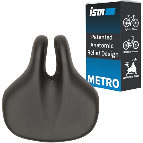 ISM Unisex – Erwachsene Metro Sattel, schwarz, One Size von ISM