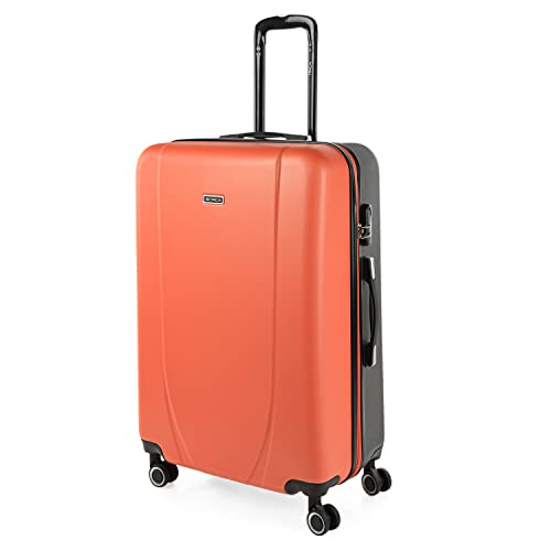Itaca Tiber Koffer 75 Centimeters 102 Orange (Coral/Antracita) von ITACA