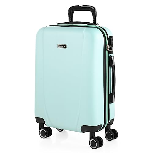 ITACA - Handgepäck Koffer Trolley - Reisekoffer Mit Rollen und Reisekoffer Hartschalenkoffer für Vielreisende 71150, Minzgrün von ITACA