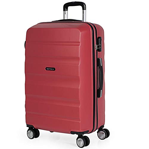 ITACA - Koffer Mittelgroß, Hartschalenkoffer L, Koffer & Trolleys, Hartschalenkoffer, Hartschalenkoffer Groß für Vielreisende T71660, Coral Rot von ITACA