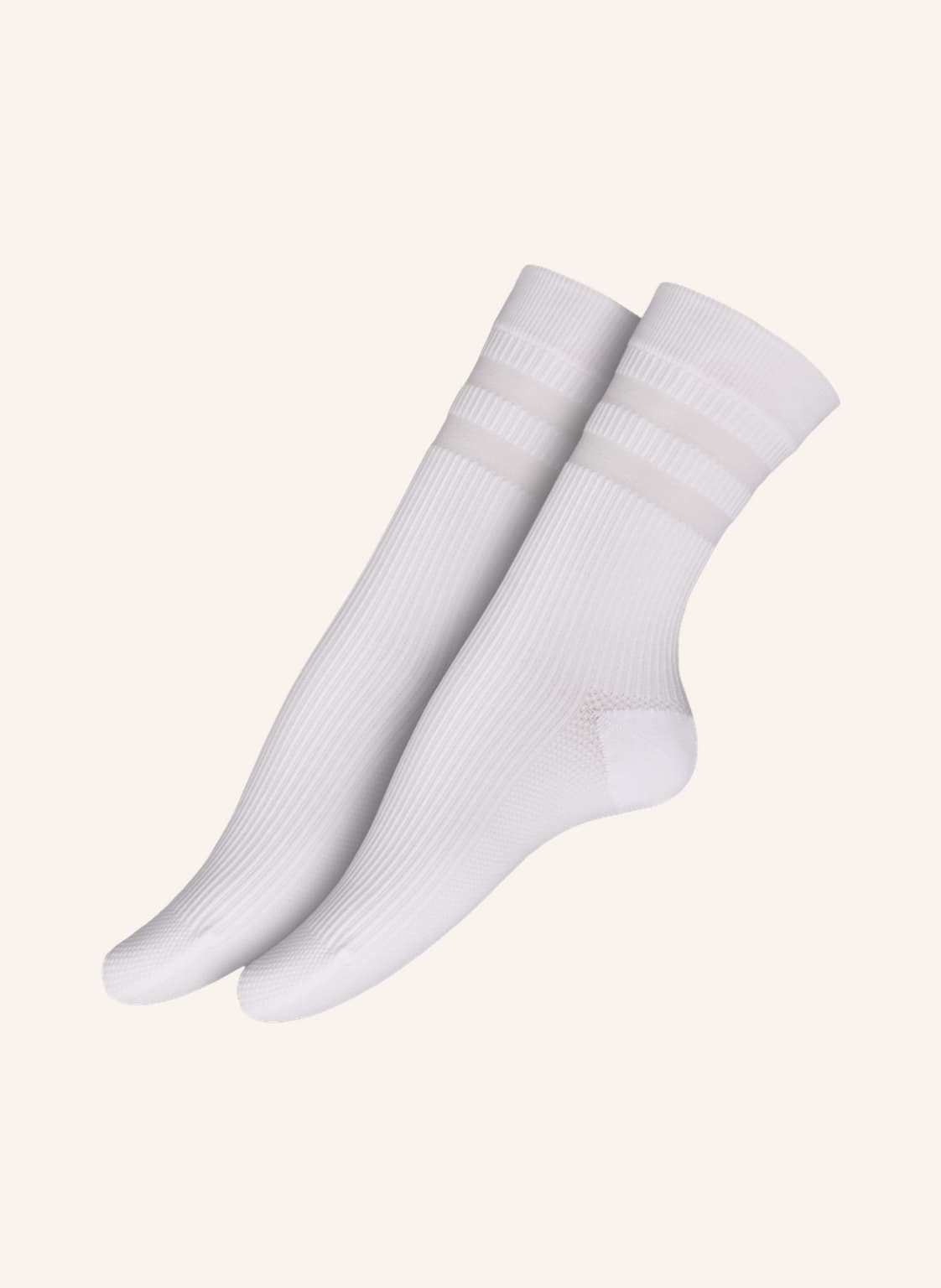 Item m6 2er-Pack Socken Sneaker Cotton Conscious Ribbed Mit Kompression weiss von ITEM m6