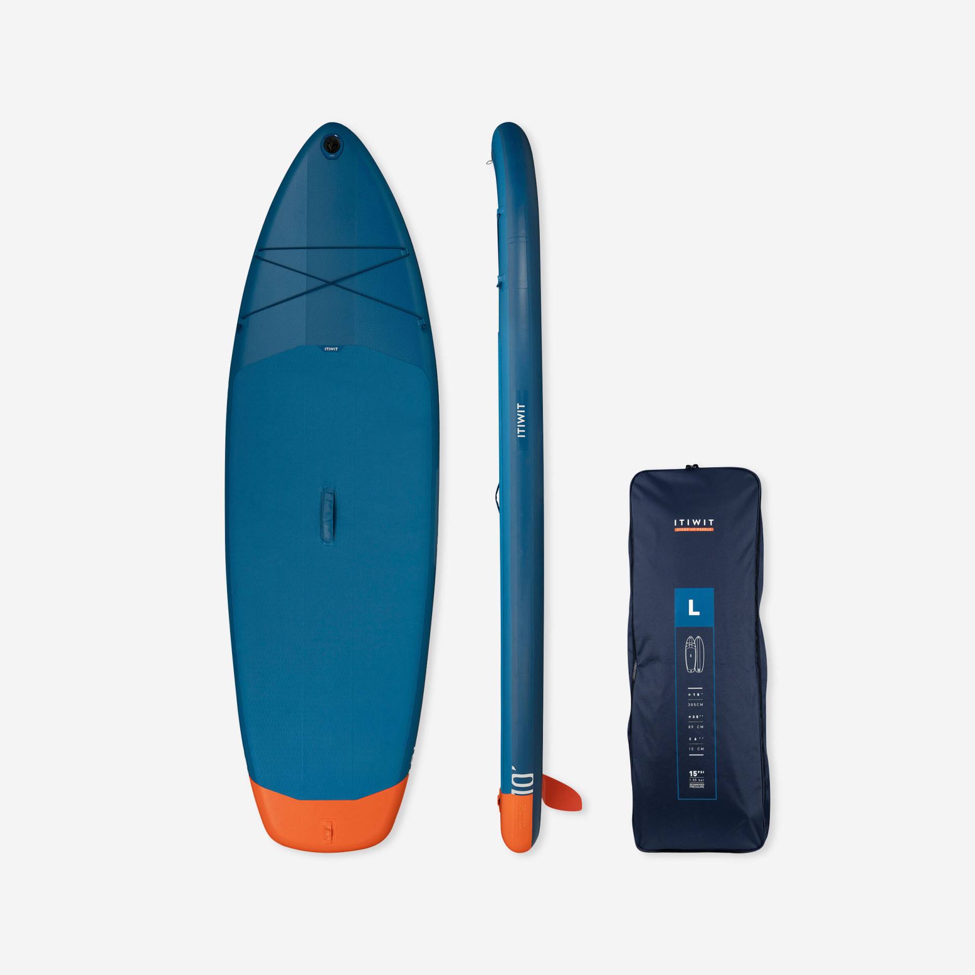 SUP-Board Stand up Paddle aufblasbar 10' Grösse L von ITIWIT