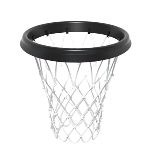 Basketballnetz – einfach zu installierendes Wurf- Befestigungssystem für randlose Körbe, langlebiges leichtes Design für drinnen draußen Tenniskleid Für Mädchen (C, One Size) von IUNSER