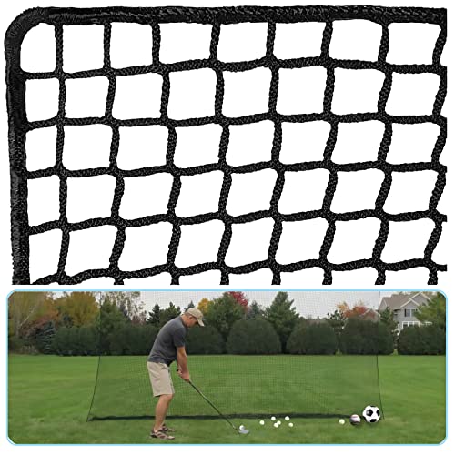 IUZEAI 4,5 x 4,5 m Golfnetz, schlagfestes Golf-Übungsnetz (nur Netz), Golf-Sportnetz, Barrierennetz, strapazierfähiges Nylon-Netzmaterial, Golf-Schlagnetze (nur Netz) von IUZEAI