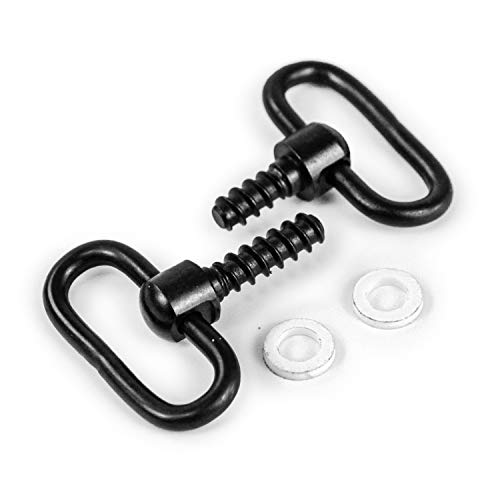 IVEN 2 STÜCK 2,54cm Nicht Deatchable Riemenbügel Sling Swivels für Gewehrriemen Gewehrgurt IVEN 2 STÜCK 2,54cm Nicht Deatchable Riemenbügel Sling Swivels für Gewehrriemen Gewehrgurt von IVEN