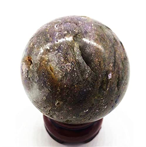 IXITAB Loch mit Sphalerit-Kristall, aus natürlichem Quarzkristall, handgefertigt. Anhänger hier. Farbe: 383 g - 62 mm von IXITAB