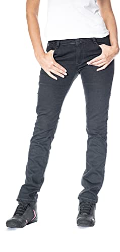 IXON Billie Damen Motorrad Jeans (Black,26) von IXON