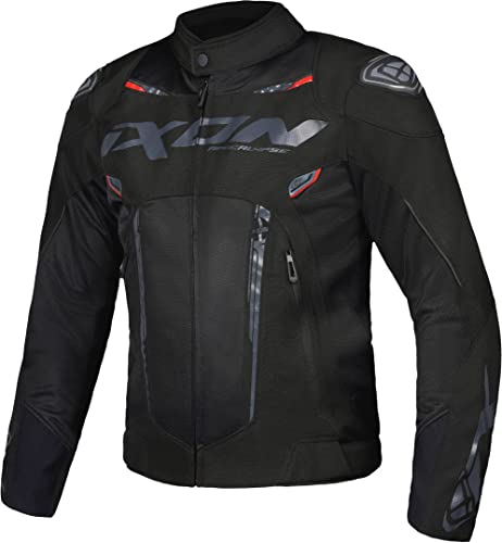 IXON M-Apocalypse Motorrad Textiljacke (Black,XL) von IXON