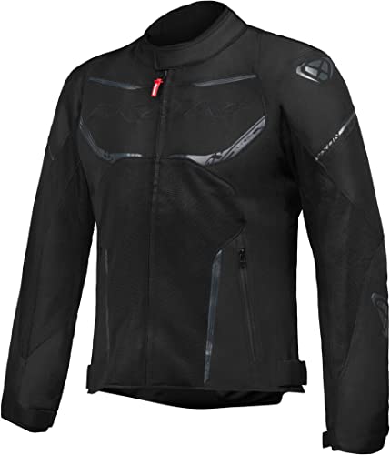 IXON Striker Air Motorrad Textiljacke (Black,M) von IXON