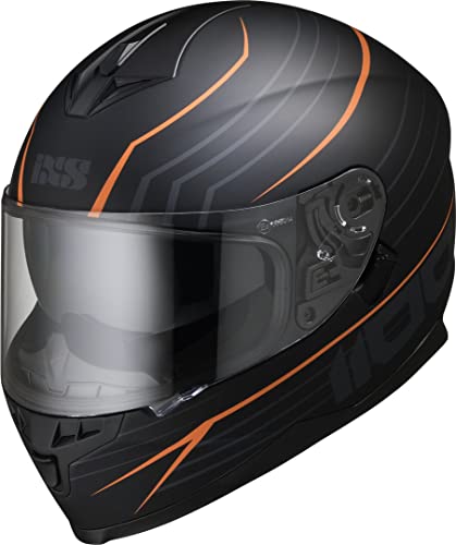 IXS 1100 2.1 Helm (Black/Orange,XS (53/54)) von IXS