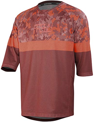 IXS Carve Air Jersey Night Red-Camo S Tshirt, rot, S von IXS
