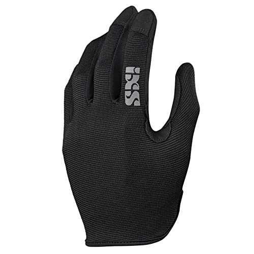 IXS Carve Digger Gloves Schwarz - Ergonomische robuste MTB Handschuhe, Größe M - Farbe Black von IXS