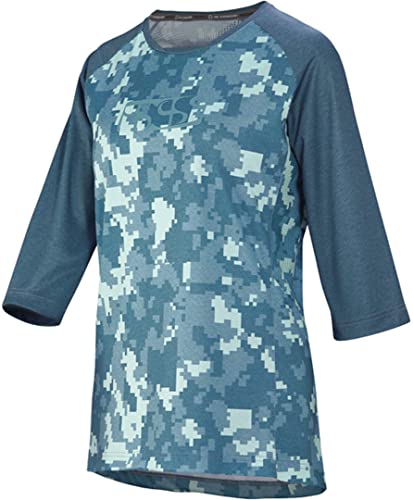 IXS Carve Women Jersey Marine camo 40 Unterhemd, blau von IXS