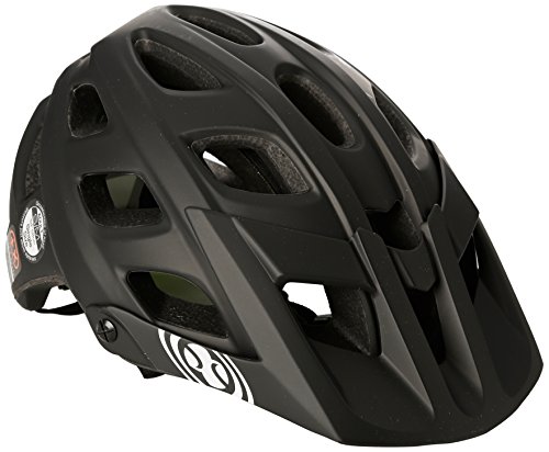 IXS Erwachsene Helmet Trail RS Fahrradhelm, Schwarz, 58-62 cm von IXS