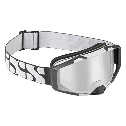 IXS Goggle Trigger White/Mirror Silver Sonnenbrille, weiß, Einheitsgröße von IXS