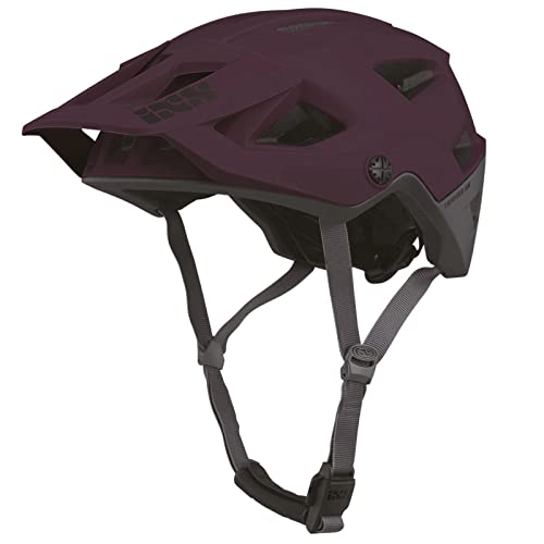 IXS Helm Trigger Am Traube Ml (58-62 cm) Jethelm MTB/E-Bike, Raisin, (58-62cm) von IXS