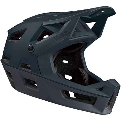 IXS Helm Trigger FF Marine Sm (54-58 cm) Integralhelm für Mountainbike/E-Bike/BMX, ML (58-62cm) von IXS