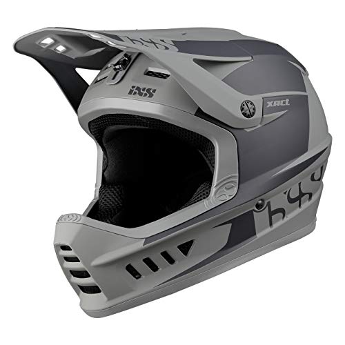 IXS Helm Xact Evo Schwarz-Graphit Sm (53-56 cm), S von IXS