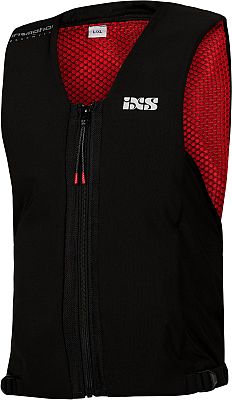 IXS IPRO 1.0, Airbagweste - Schwarz/Rot - L/XL von IXS