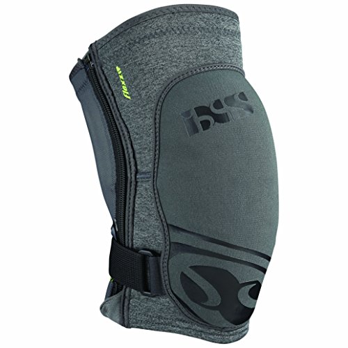 IXS Sports Division Flow Zip Knee pad Knieprotektor, Grey, L von IXS