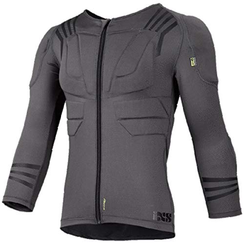 iXS Sports Division Kinder Trigger Upper Body Protective Protektorenjacken, Grau, L von IXS