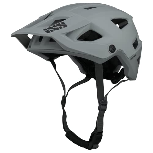 IXS Trigger Unisex AM Mountainbike-Helm, Grau (Grey), SM (54-58cm) von IXS