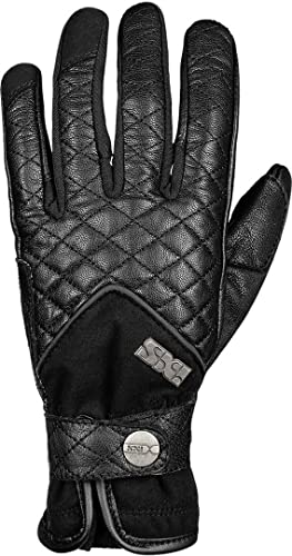 IXS Womens Glove Classic Roxana 2.0 Black Dl von IXS