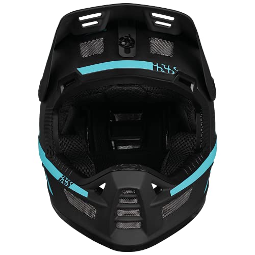 IXS Xult DH Integralhelm MTB E-Bike BMX Erwachsene Unisex Blue Lagoon Small von IXS