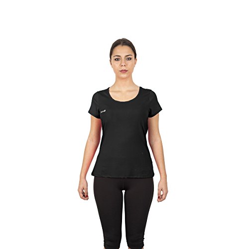 Izas Aland Kurzarm-T-Shirt für Damen, Damen, 8434076475974, Schwarz, XL von IZAS