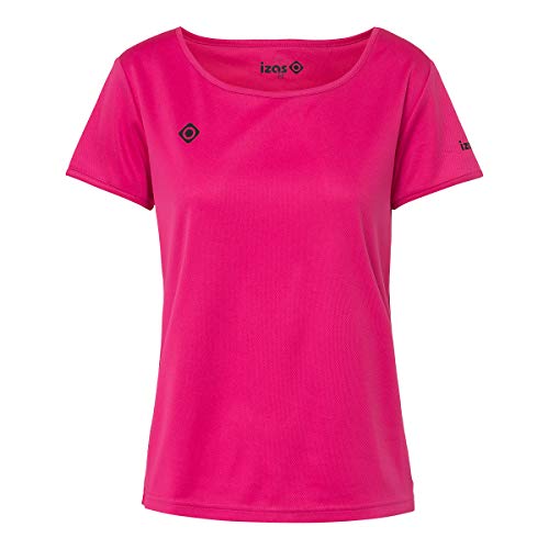 IZAS Damen Salinas Kurzärmeliges T-Shirt, Fuchsia, XL von IZAS