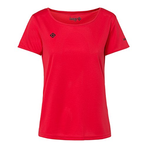 IZAS Damen Salinas Kurzärmeliges T-Shirt, rot, XL von IZAS