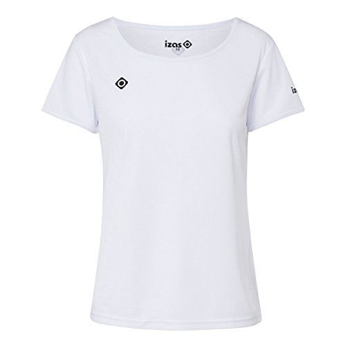 IZAS Damen Salinas Kurzärmeliges T-Shirt, weiß, XL von IZAS