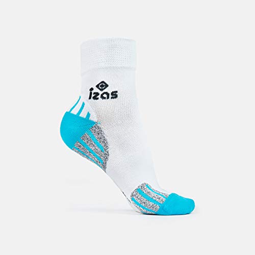 IZAS Herren Socken 2 Pairs Artic, White/Blue/Grey, 31-34, IUASO00493WH/BL31-34 von IZAS