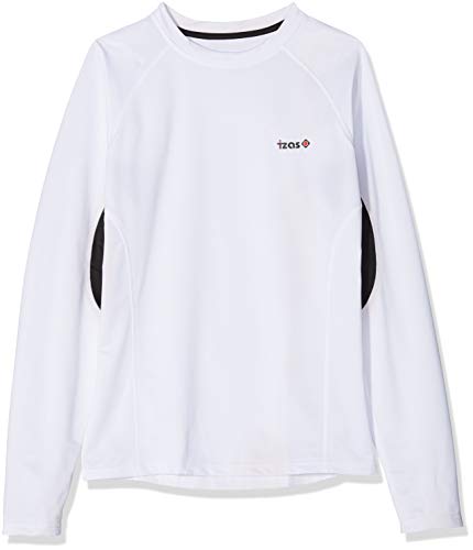 Izas Fugen Thermo-T-Shirt, Weiß/Schwarz, XL von IZAS