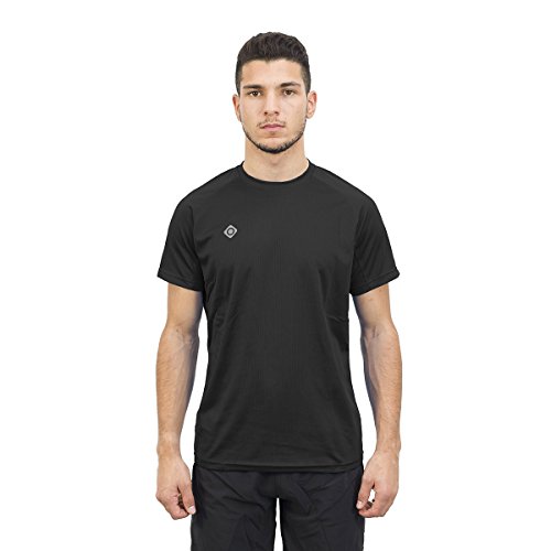 Izas Herren Laredo Kurzarm-T-Shirt, Schwarz, 4X-Large von IZAS