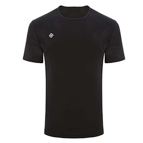 IZAS Herren Min Kurzärmeliges T-Shirt, Schwarz, XL von IZAS