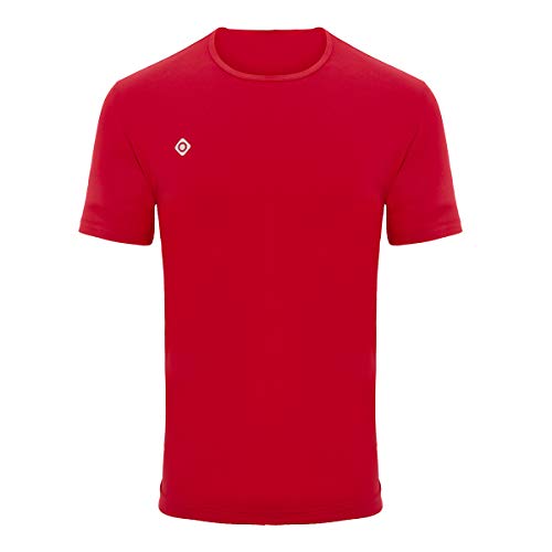 IZAS Herren Min Kurzärmeliges T-Shirt, rot, L von IZAS
