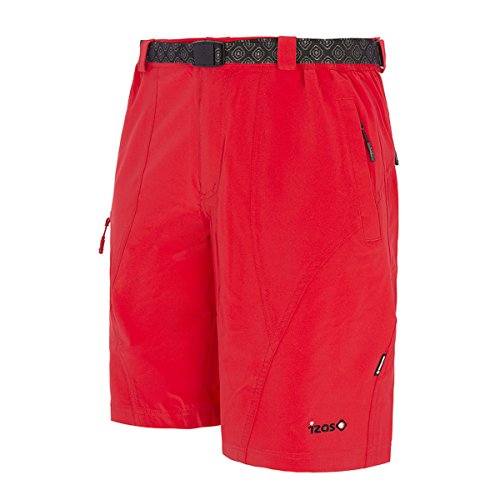 IZAS Herren Himalaya Stretch-Shorts, rot, XL von IZAS