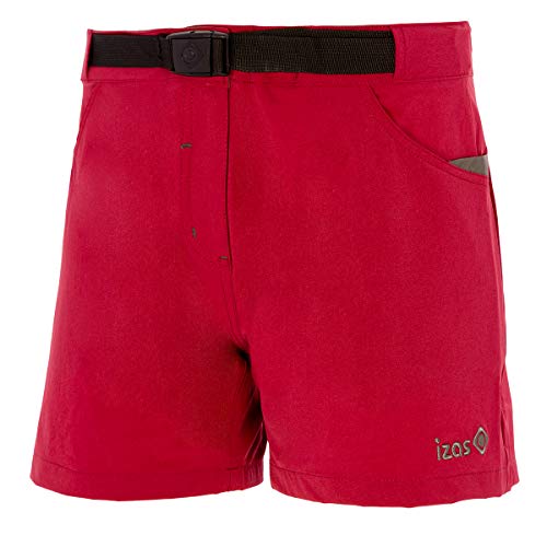 IZAS Ivar Trekking-Shorts für Damen XL Mineral-rot/Dunkelgrau von IZAS