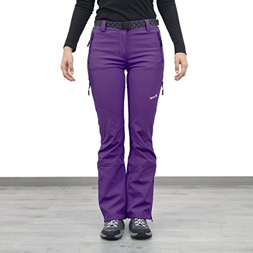 Izas Damen Sayan Trekkinghose, dunkelviolett, XL von IZAS
