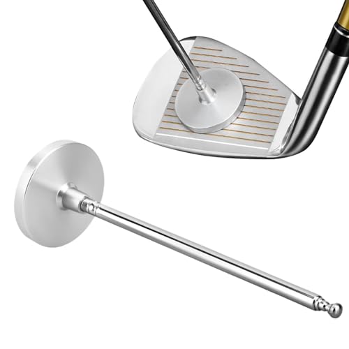 Ibuloule Golf-Indikator-Chip-Stick, Golf-Cutter-Korrektor - Magnetischer Golfschneider mit Saugnapf und Richtungsanzeige - Tragbarer Golf-Zielrichtungs-Trainingsstock, Trainingshilfe für Erwachsene von Ibuloule