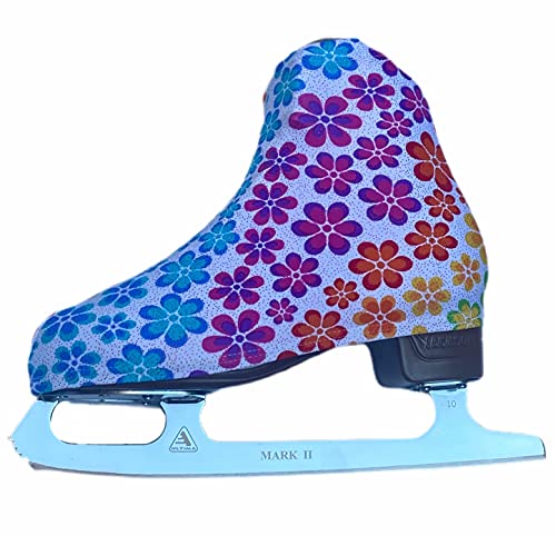 Ice Fire 1 Paar Skate Boot Covers | Durable Boot Protector for Ice/Figure/Roller Skate | Universal Size | Skating Accessory - Daisy Passion von Ice Fire