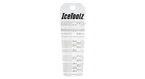 ice toolz e326 sattelrohrdurchmesser messwerkzeug von IceToolz