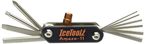 IceToolz Multitool Kombi-und Kompaktwerkzeug, Schwarz, Einheitsgröße von IceToolz