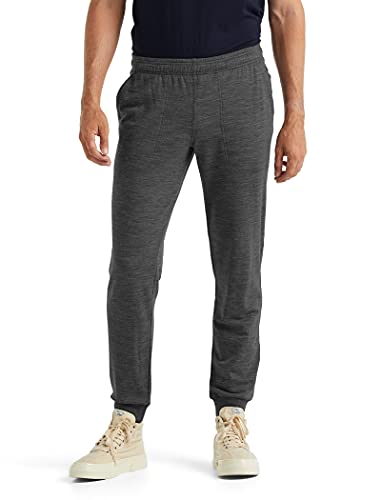 Icebreaker Merino Herren Shifter Jogger Lounge Pants Sporthosen, Gritstone Hthr, Large von Icebreaker Merino