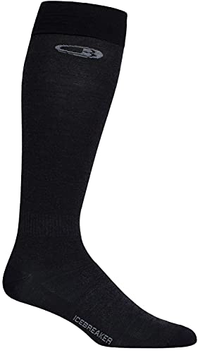 Icebreaker Merino Herren Snow Light Liner OTC Socken, Größe M, Schwarz von Icebreaker