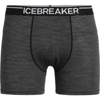 Icebreaker Anatomica Boxers Men Herren Boxershorts dunkelgrau,gritstone heather Gr. XL von Icebreaker